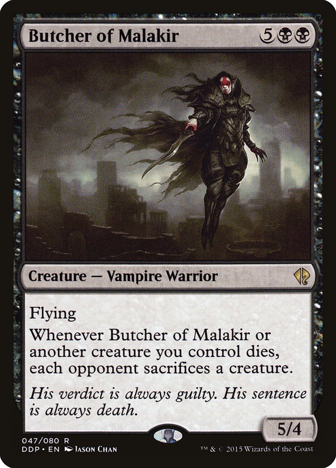 Butcher of Malakir [Duel Decks: Zendikar vs. Eldrazi]