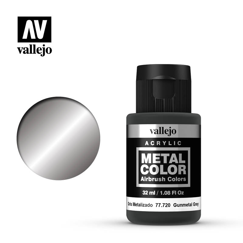 Acrylic Metal Color Gunmetal Grey (77.720)