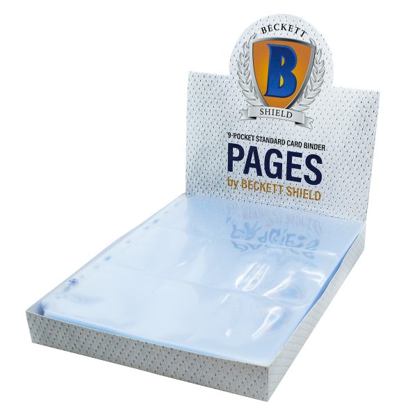 Beckett Shield Page Sleeves 100ct