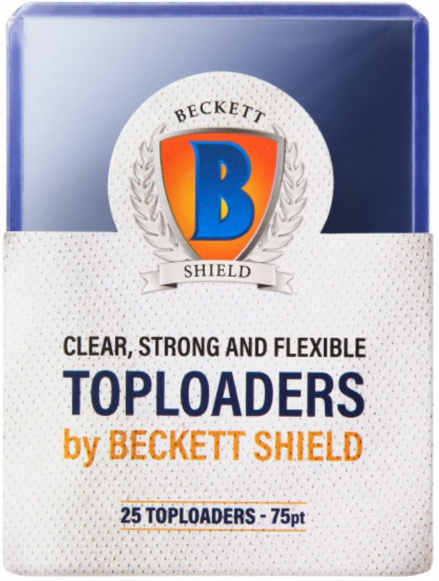 BECKETT SHIELD TOPLOADER 75PT 25CT