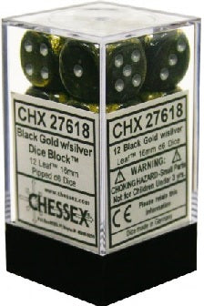 Chessex: 12D6 Leaf™ DICE SET - 16MM