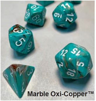 Chessex: 36D6 Marble™ Dice sets- 12mm