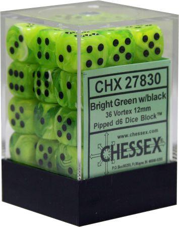 Chessex: 36D6 Vortex™ Dice Sets - 12mm