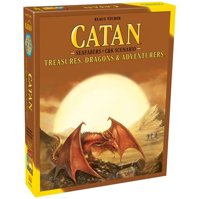 Catan: Seafarers + C&K Scenario - Treasures, Dragons & Adventurers