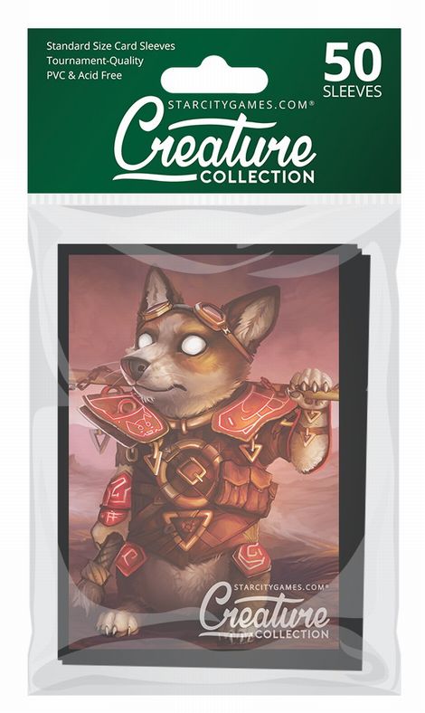 Star City Games - Creature Collection - Corgi Firewalker Sleeves 50ct