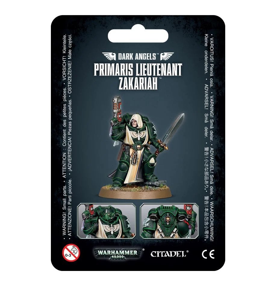 Dark Angels Primaris Lieutenant Zakariah