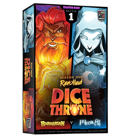 Dice Throne S1R Box 1 Barbarian VS Moon Elf