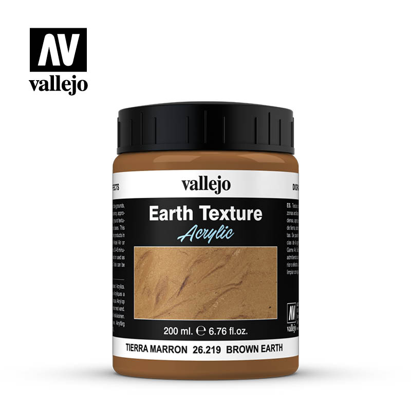 Diorama Effects Acrylic Earth Texture Brown Earth 200ml (26.219)