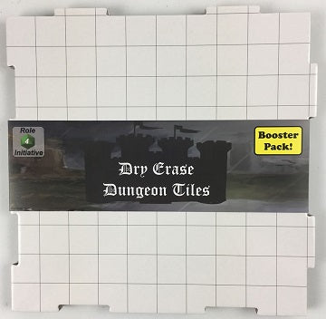 Dry Erase Dungeon Tiles White