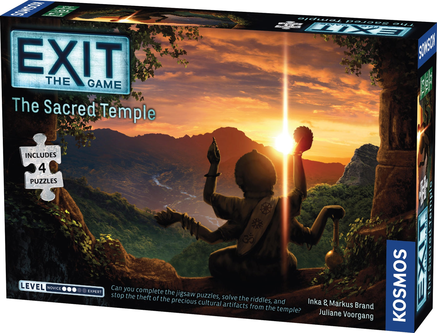 Exit: The Sacred Temple (With Puzzle)