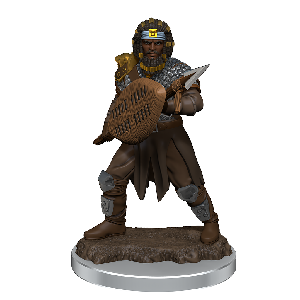 DND Icons O/T Realms Male Human Fighter Premium Figure