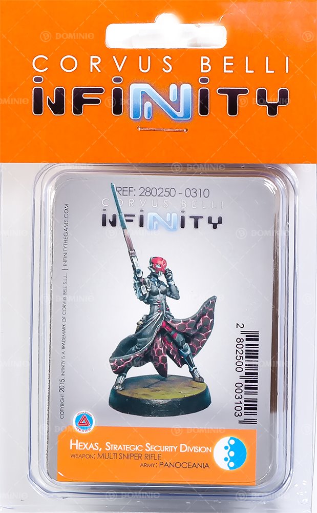 Infinity: PanOceania - Hexas, Strategic Security Division (280250-0310)