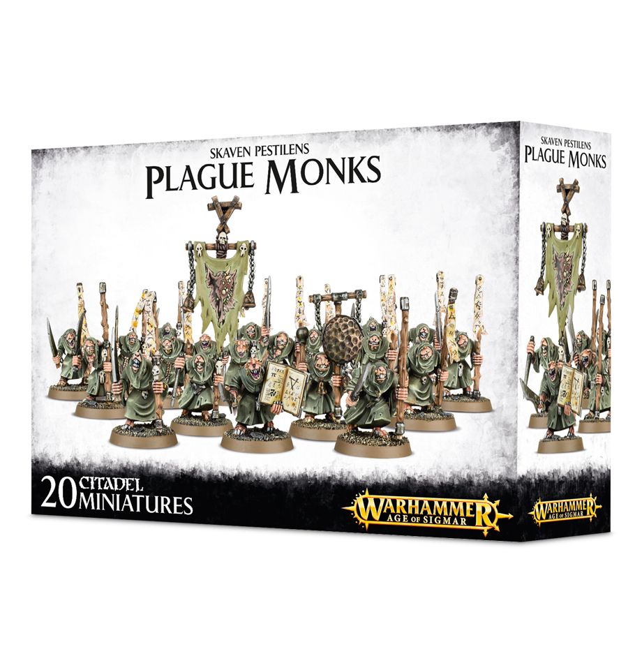 Skaven Pestilens Plague Monks