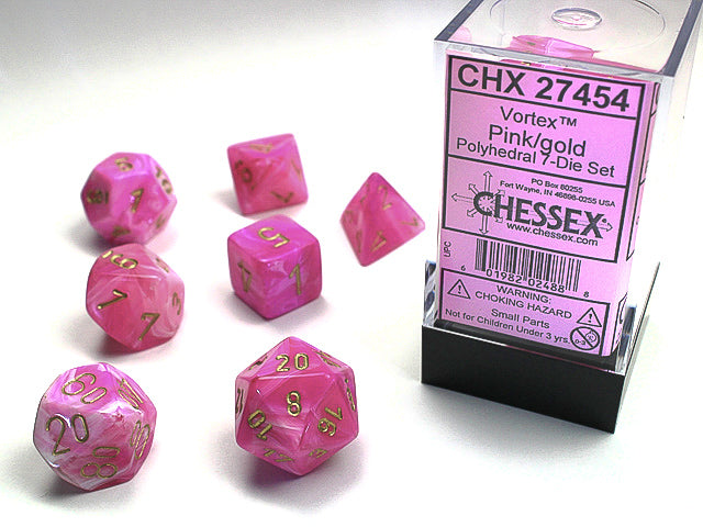Chessex: Polyhedral Vortex™ Dice sets