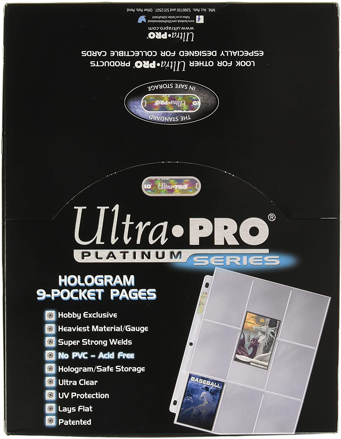 Ultra Pro Platinum Series: 100 Binder Pages