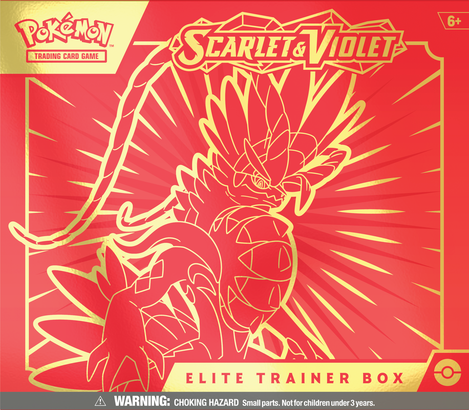 Scarlet and Violet Elite Trainer Box