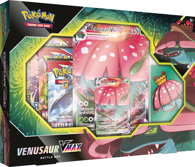 Pokemon Venusaur / Blastoise VMAX Battle Box