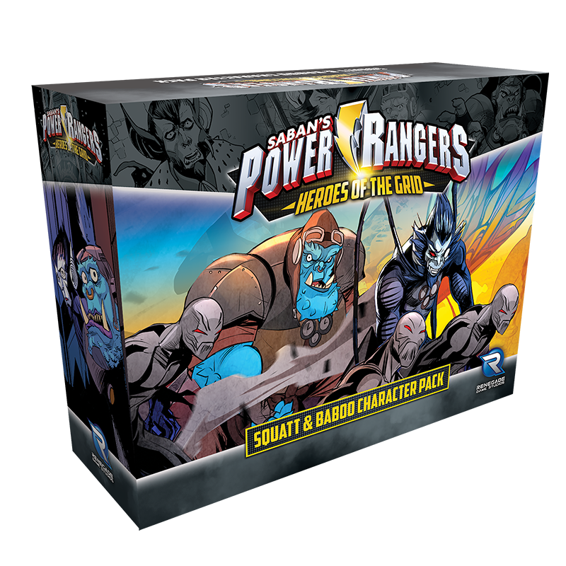 Power Rangers - Squatt & Baboo Character Pack