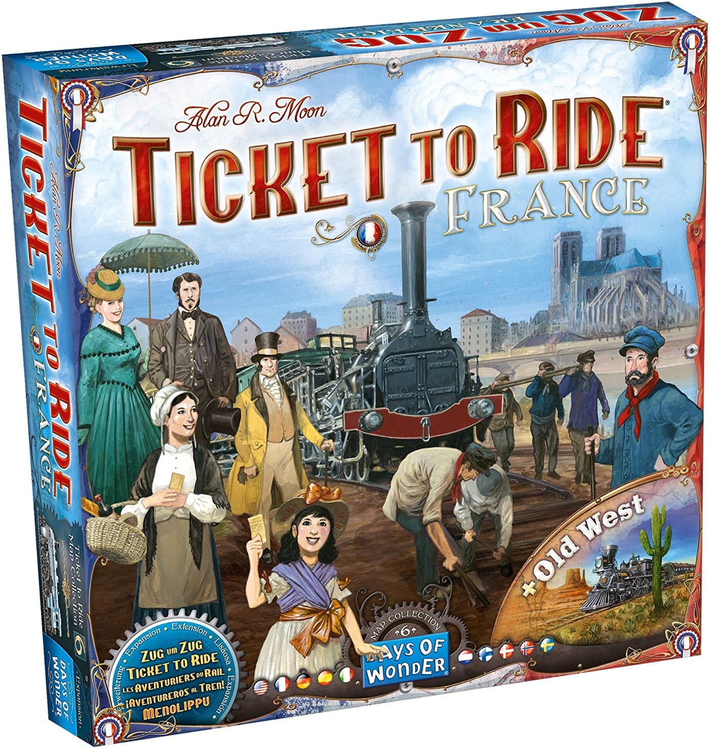 Ticket to Ride: Map #6 - France / Old West