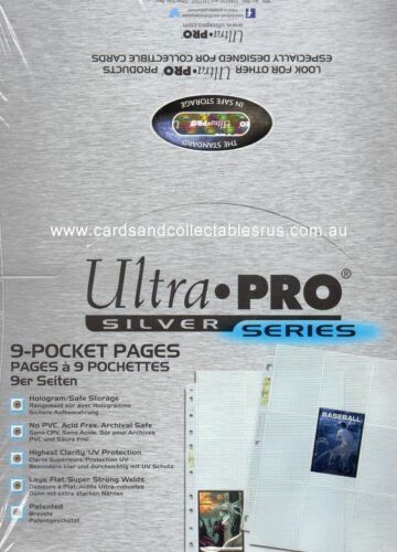 Ultra Pro Silver Series Boxed Page Sleeves (100ct)