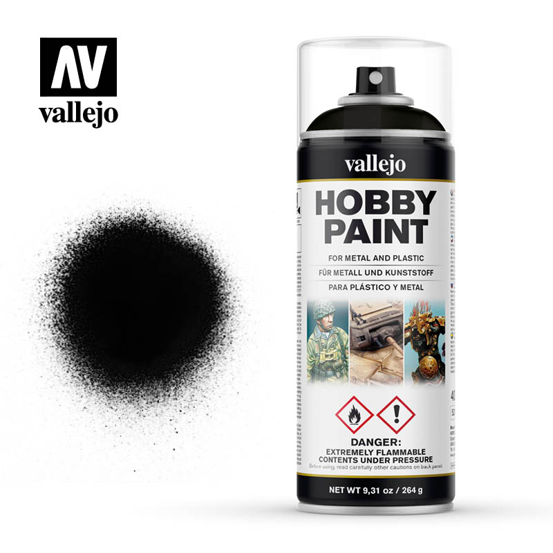 Acrylic Aerosol Black Primer Spray