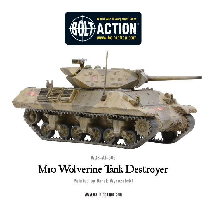 M10 Tank Destroyer Platoon (Plastic)