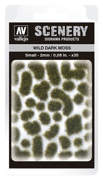 Wild Tuft - Wild Dark Moss 2mm