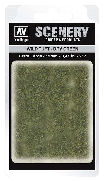 Wild Tuft - Dry Green 12mm