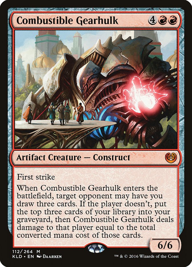 Combustible Gearhulk [Kaladesh]