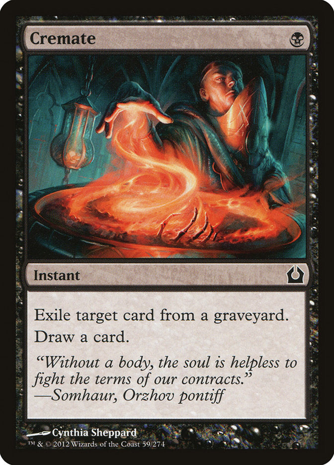 Cremate [Return to Ravnica] - Vortex Games NB