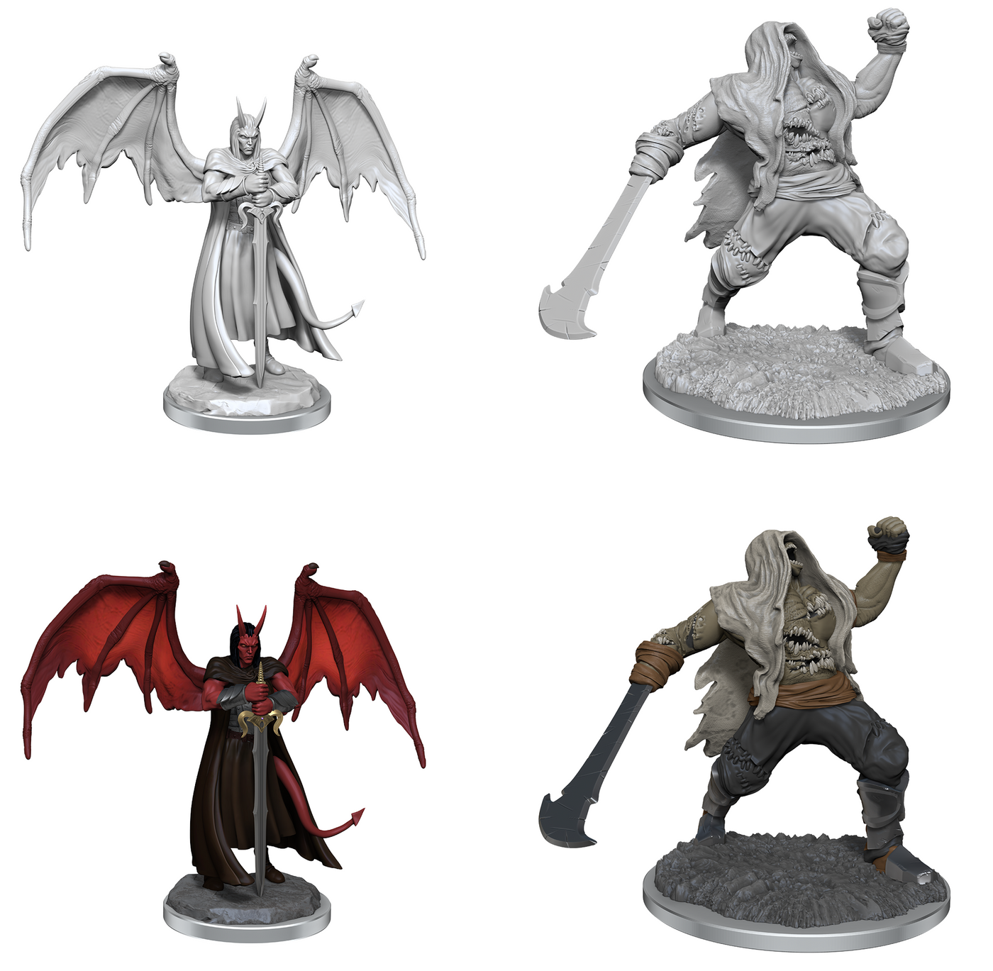 Critical Role - D&D Unpainted Minis WV3 The Laughing Hand & Fiendish Wanderer