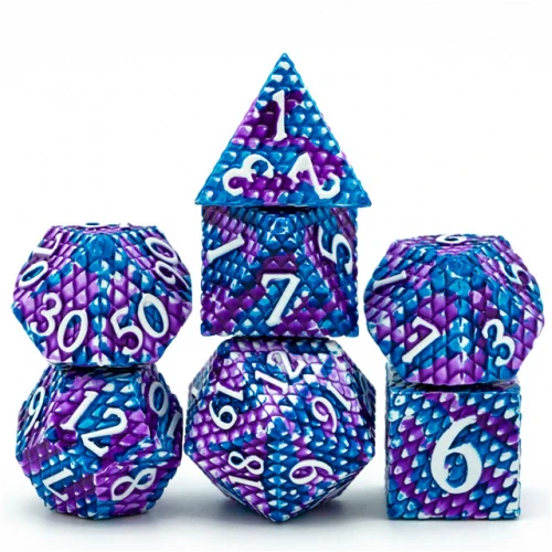 Dragon Scale Metal Dice Sets