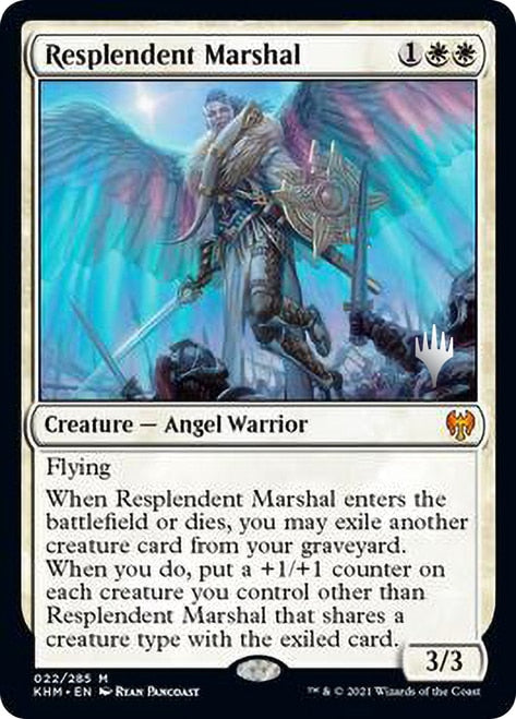 Resplendent Marshal (Promo Pack) [Kaldheim Promos]