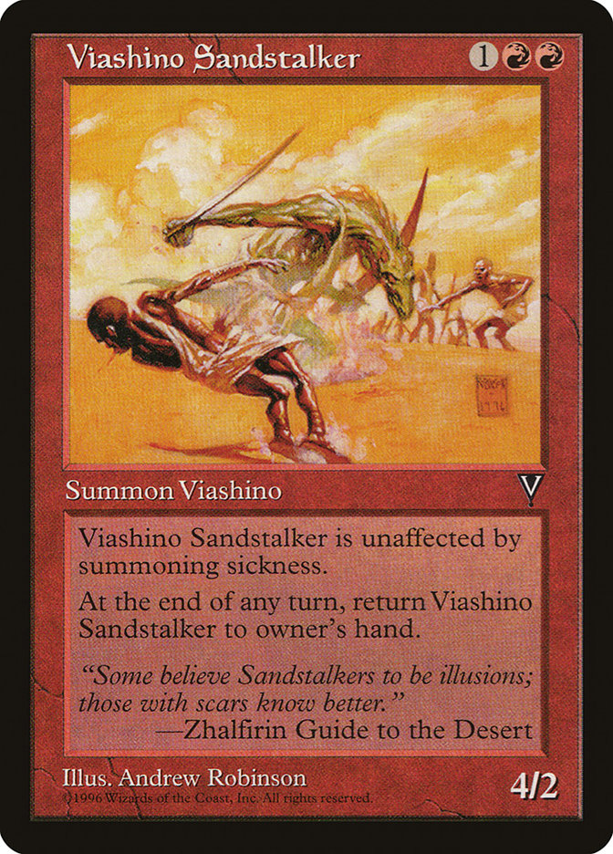 Viashino Sandstalker [Visions] - Vortex Games NB