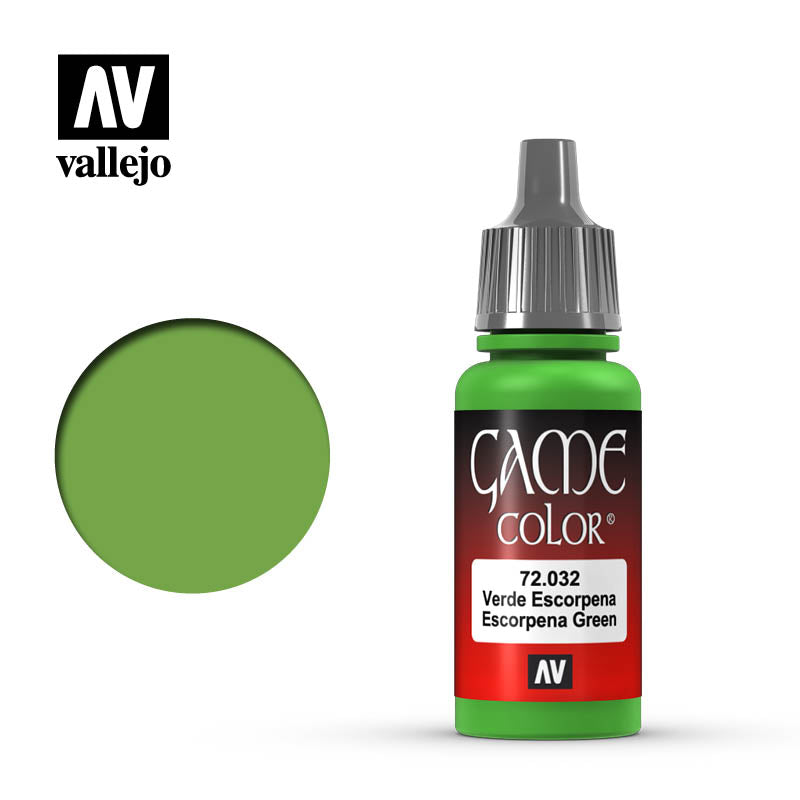 Game Color Scorpy Green (17ml)