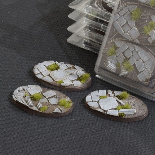 Temple Bases - 75mm Oval (x3)