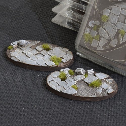 Temple Bases - 90mm Oval (x2)